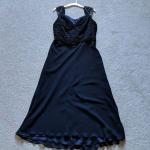 Ralph Lauren Navy Blue Cocktail dress size 14